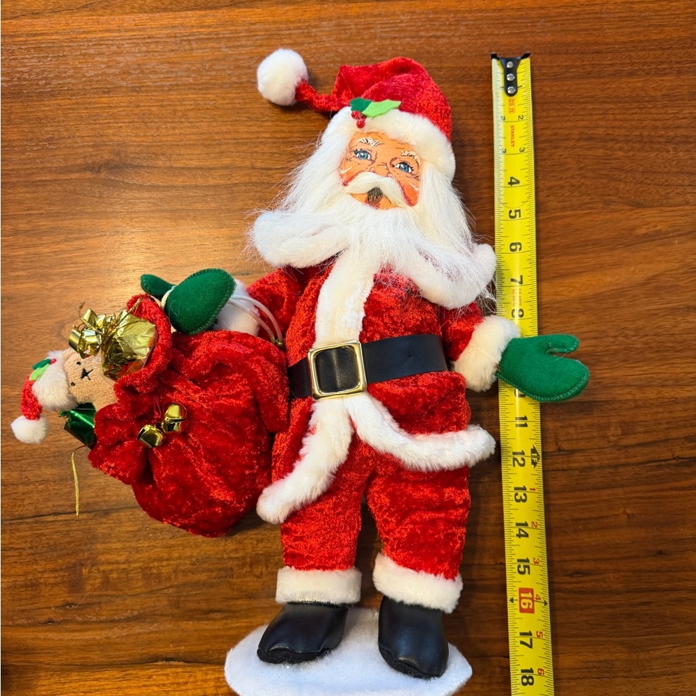 Annalee vintage Santa with sack large - Picture 7 of 9